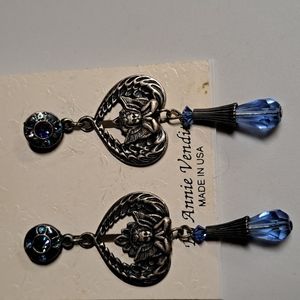 Vintage banana Bob earrings